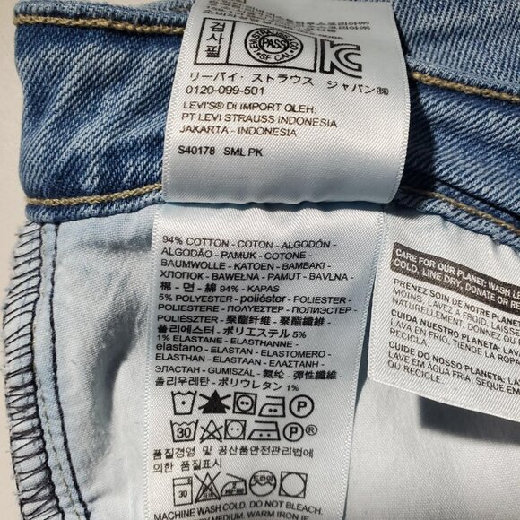 Levis 721 High Rise Skinny Jeans 27w 28L - shipping incl - Picture 13 of 16